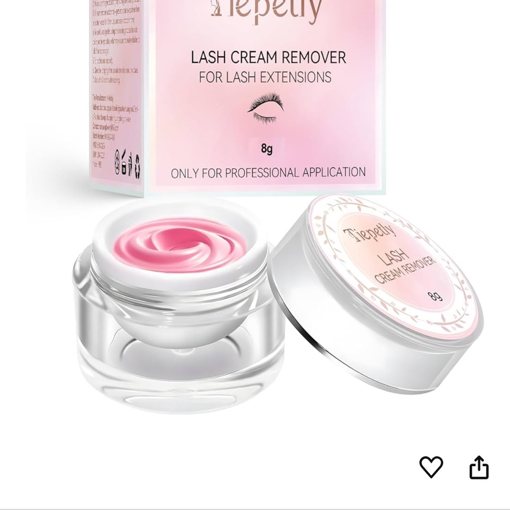 Tepety Lash Cream Remover